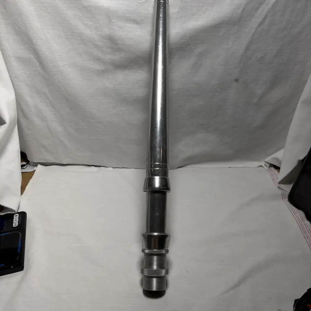 AFTCO SILVER Aluminum Butt UniButt: #4 ? 23 Inches 1 3/8 Opening Next Day Ship
